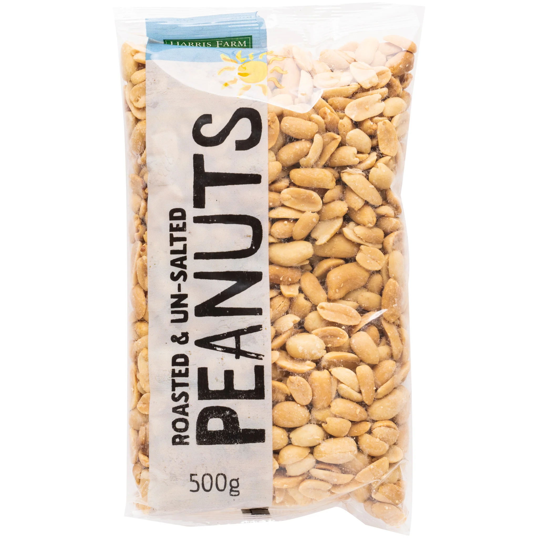Harris Farm Peanuts Roasted and Unsalted 500g