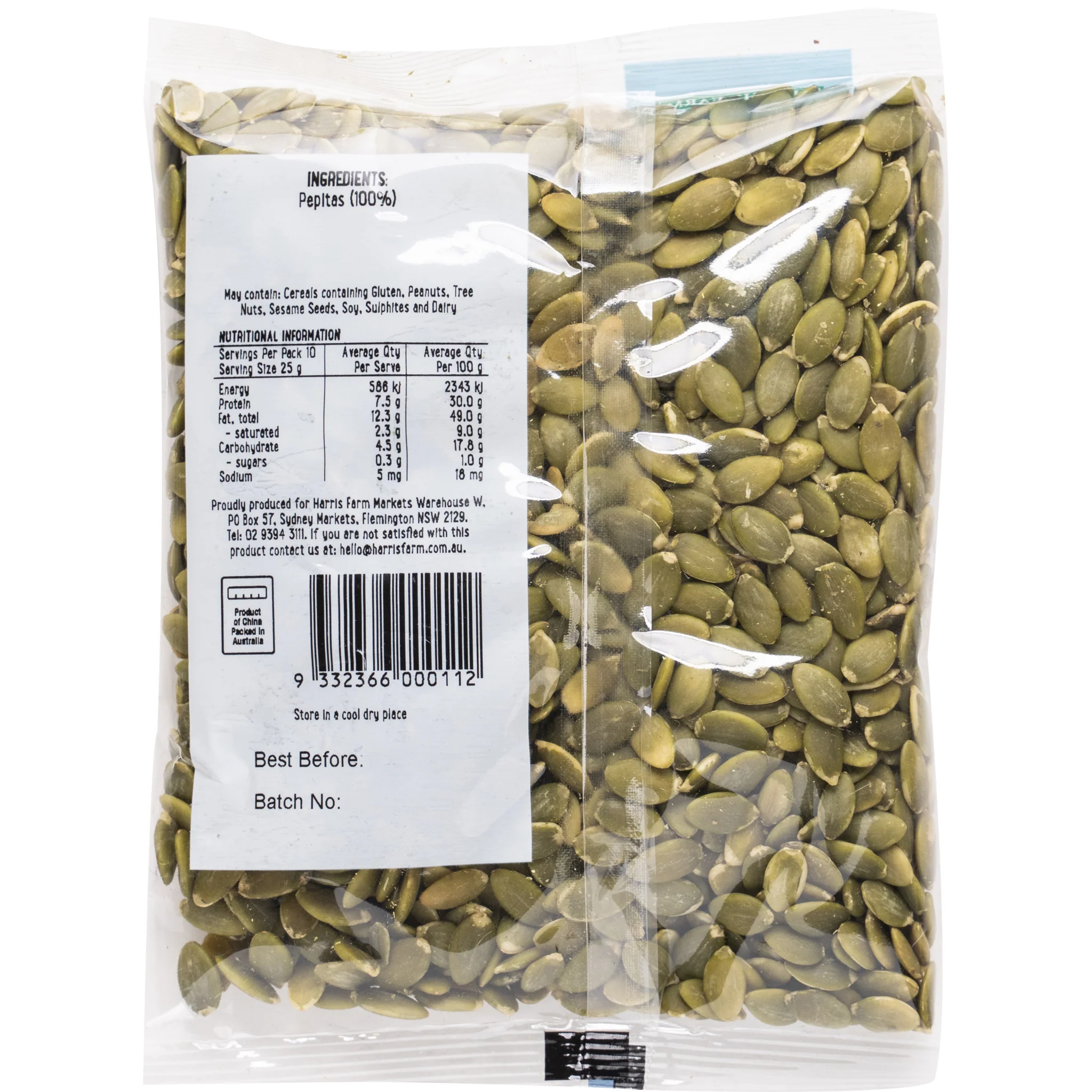 Harris Farm Pepitas 250g - Image 2