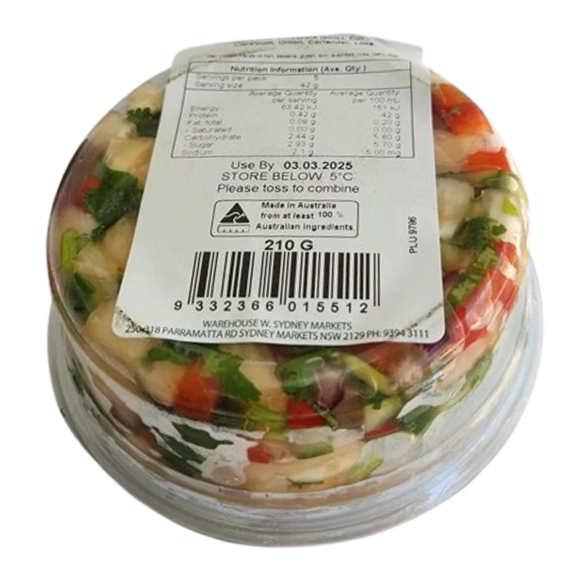 Harris Farm Pineapple Salsa 210g - Image 3