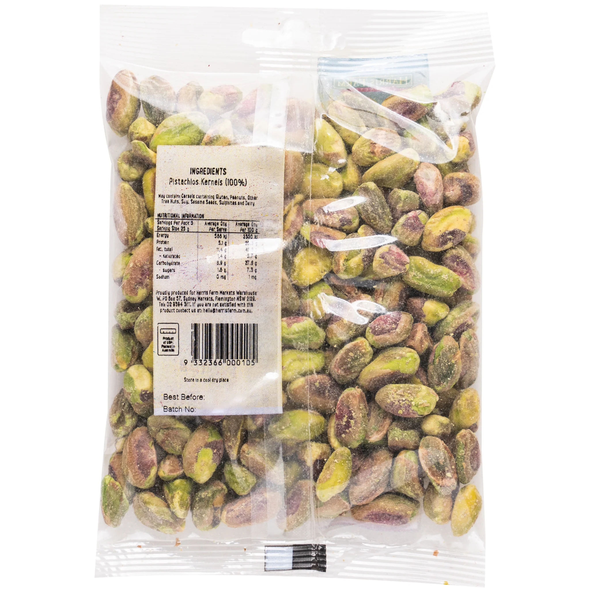 Harris Farm Pistachio Kernels 125g - Image 2