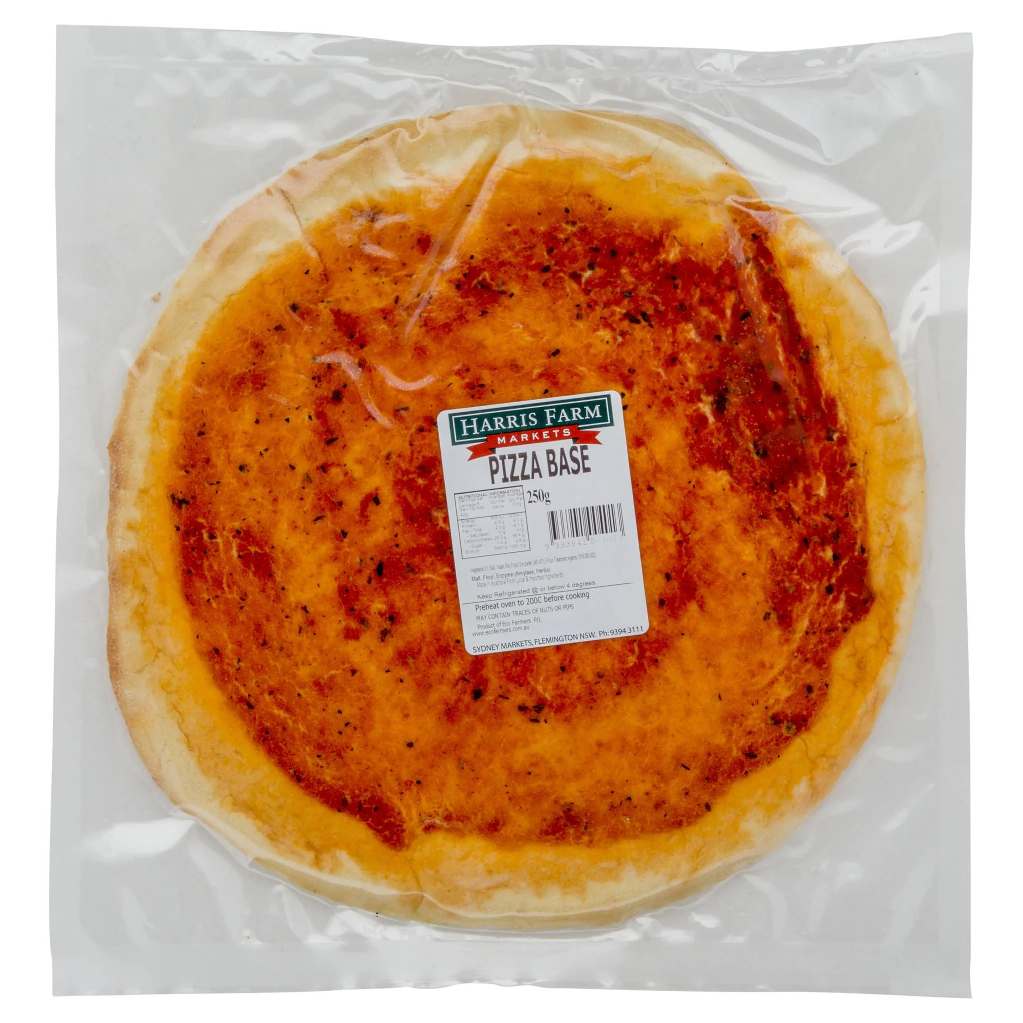 Harris Farm Pizza Base 250g