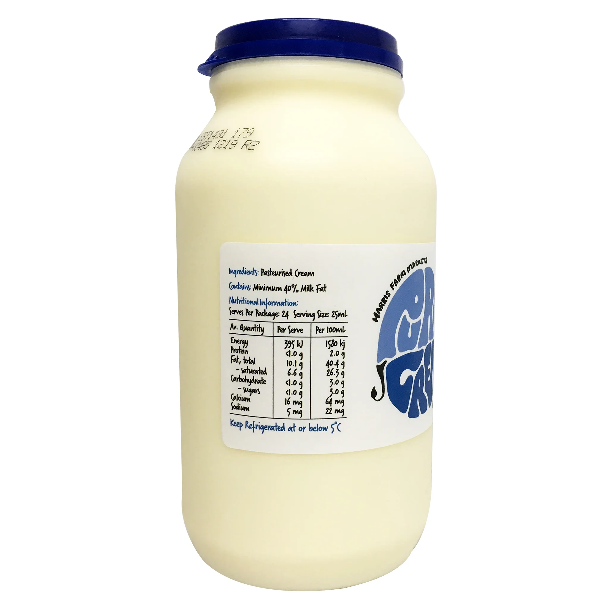 Harris Farm Pure Cream 600ml - Image 2