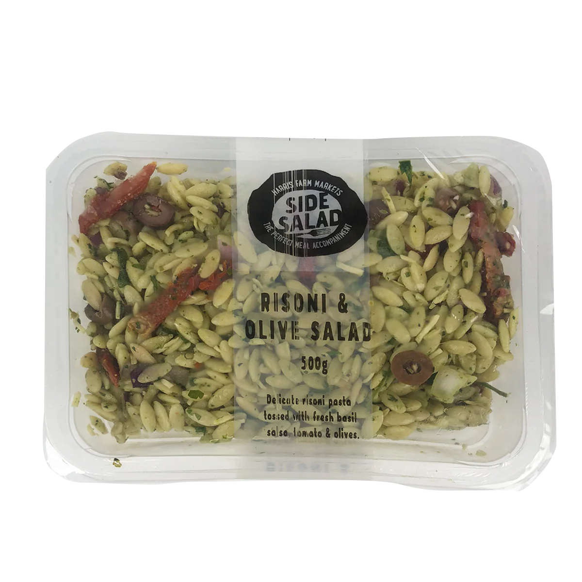Harris Farm Side Salad Risoni and Olive Salad 475g