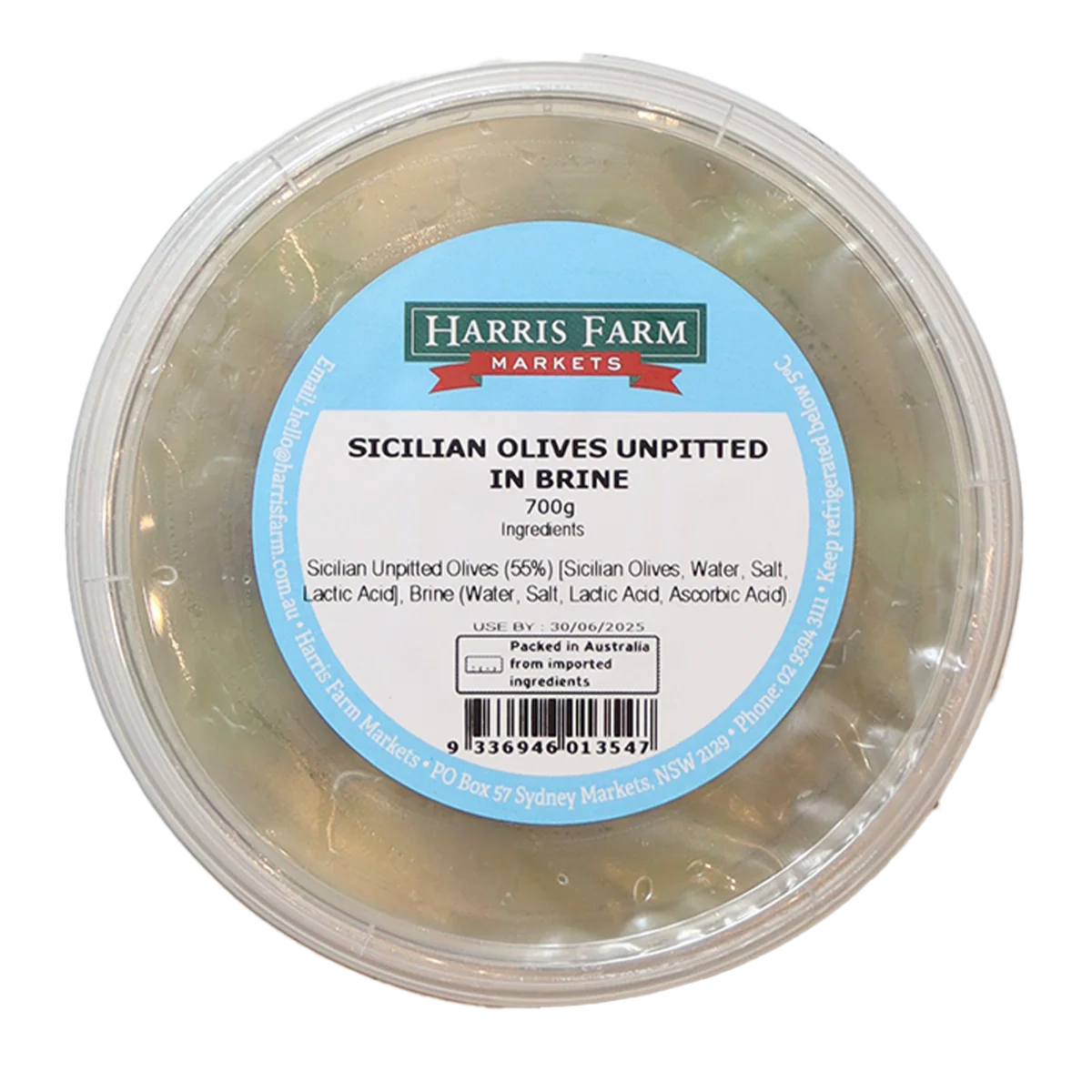Harris Farm Sicilian Unpitted 700g