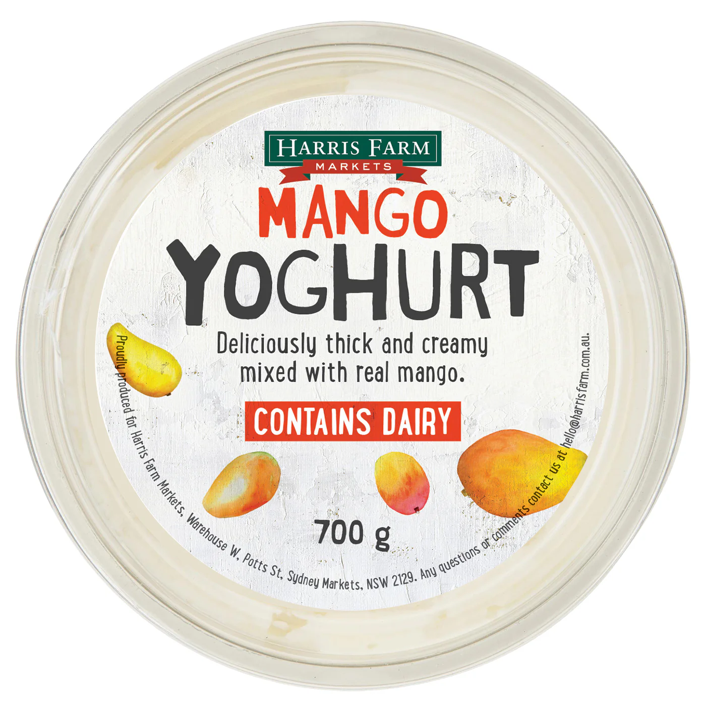 Harris Farm Yoghurt Mango 700g - Image 4
