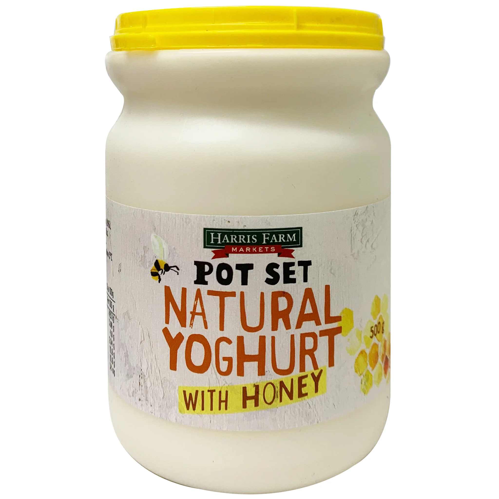 Harris Farm Yoghurt Natural with Honey 500g - Image 3