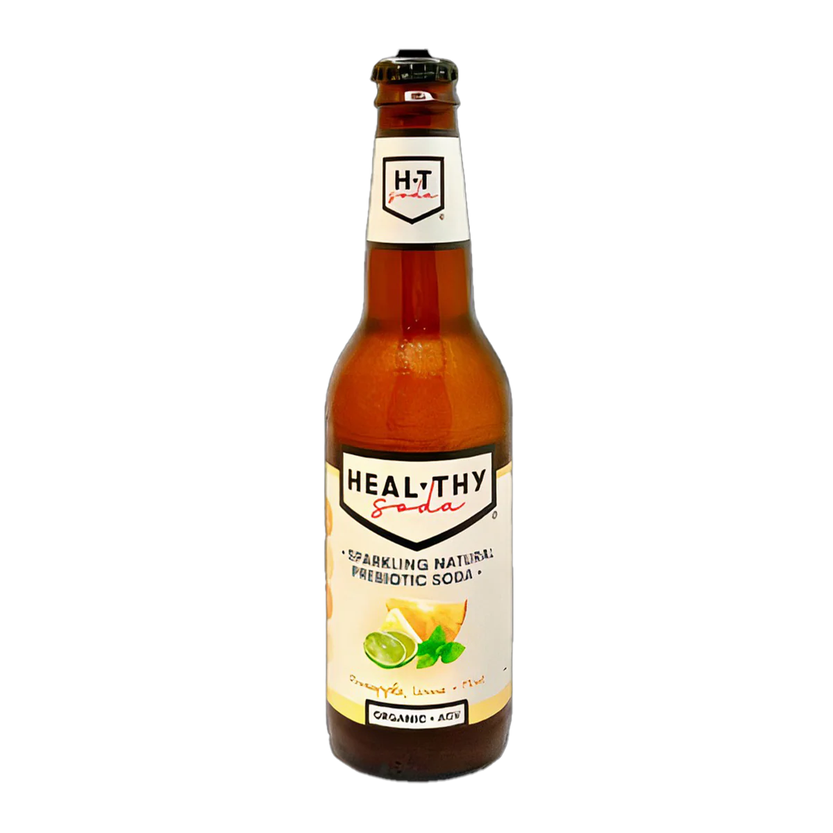 Heal-Thy Pineapple Lime & Mint Soda 330ml