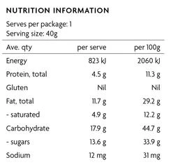 Health Lab Peanut Butter Envy Ball 40g - Image 2