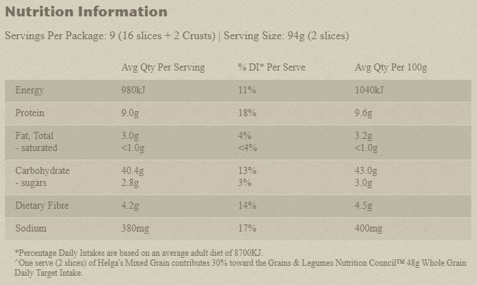 Helga's Mixed Grain 850g - Image 3