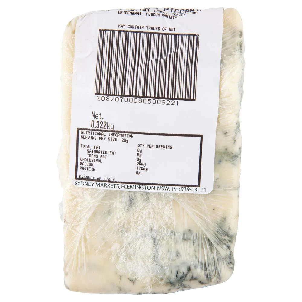 Gorgonzola Piccante Blue Cheese 170-210g - Image 2