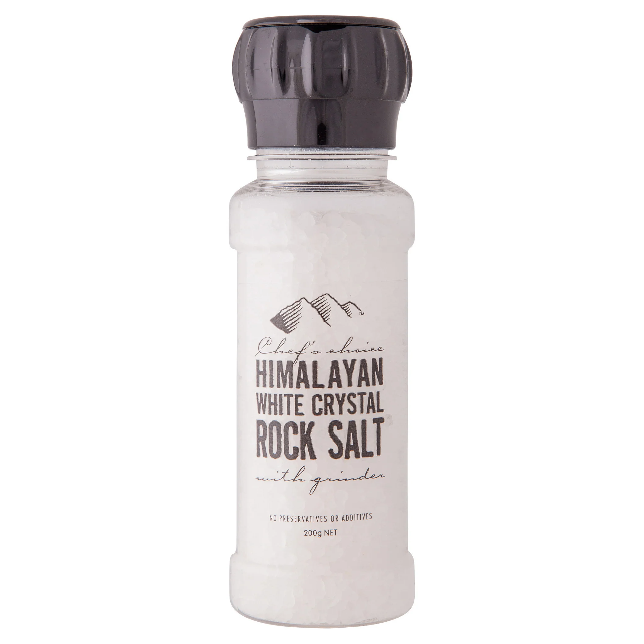 Chef's Choice Himalayan White Rock Salt Grinder 200g