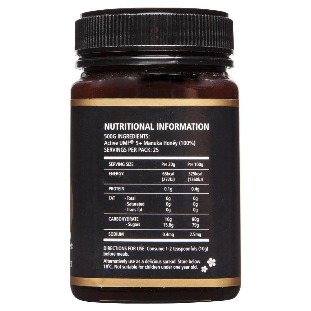 Bee Power New Zealand Manuka Honey UMF 5+ 500g - Image 2