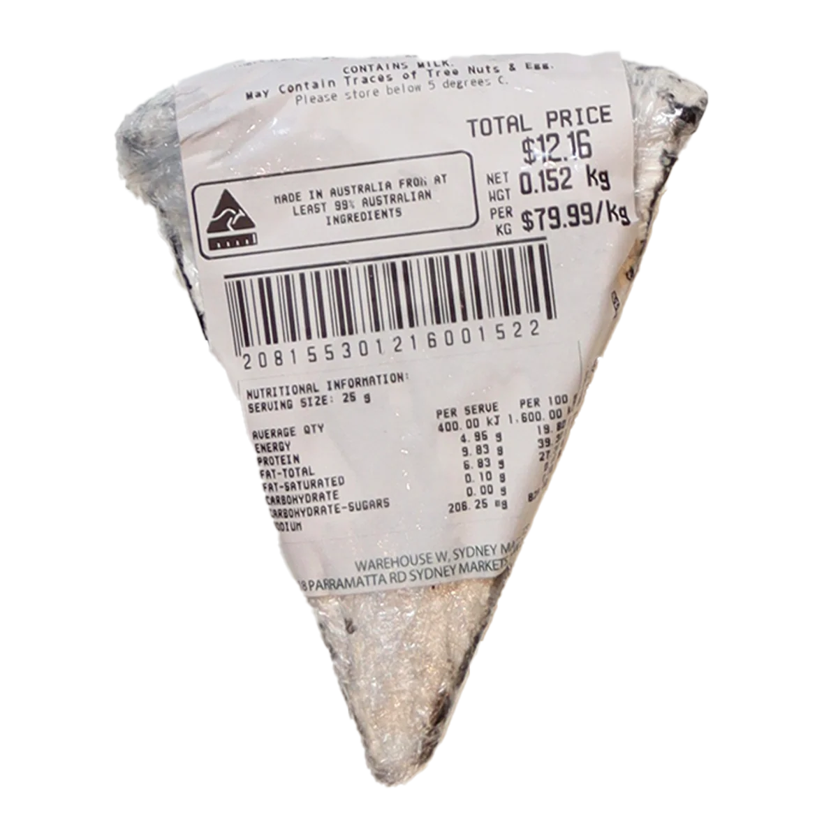 Hunterbelle Ash Triple Cream Brie 120-150g