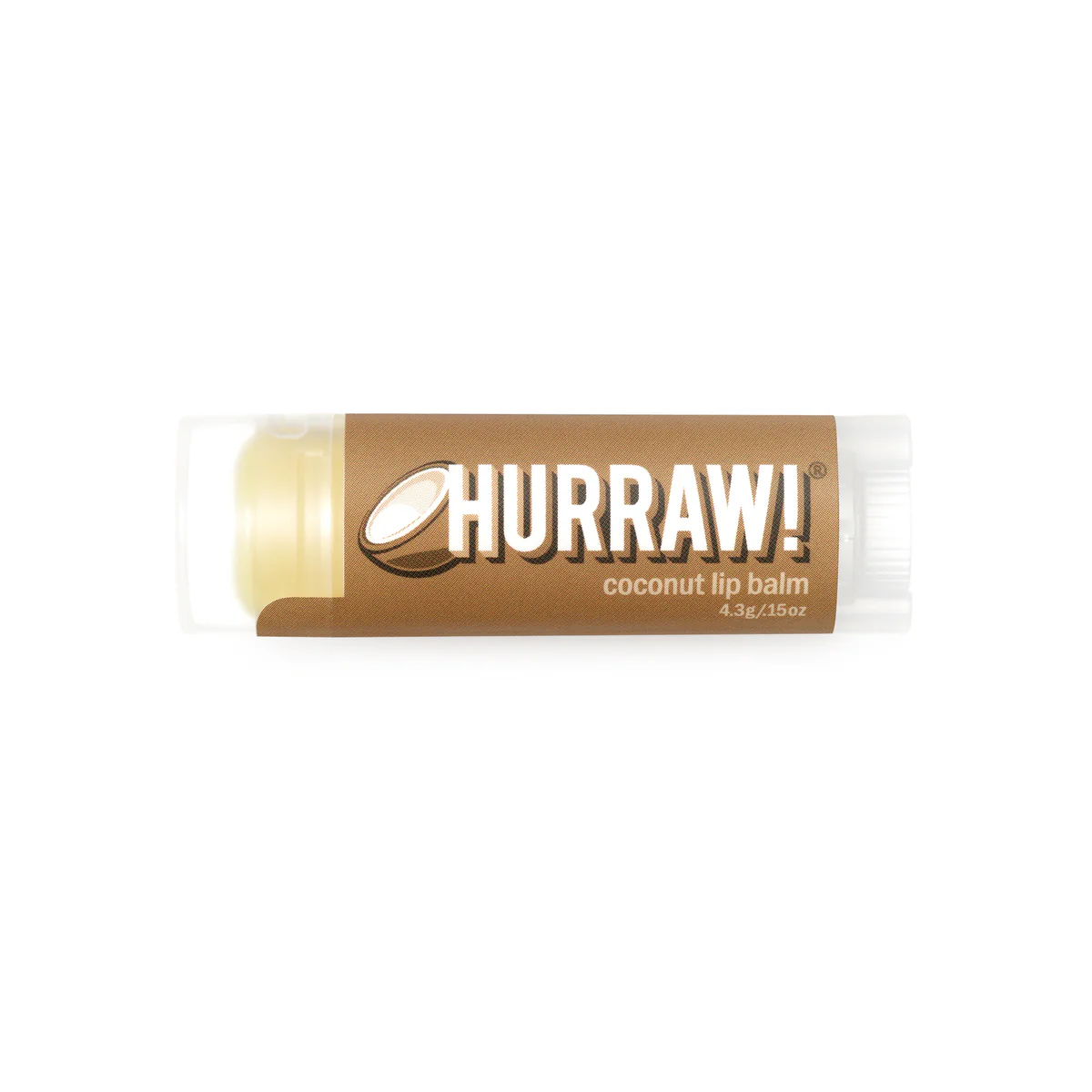 Hurraw Coconut Lip Balm 4.3g