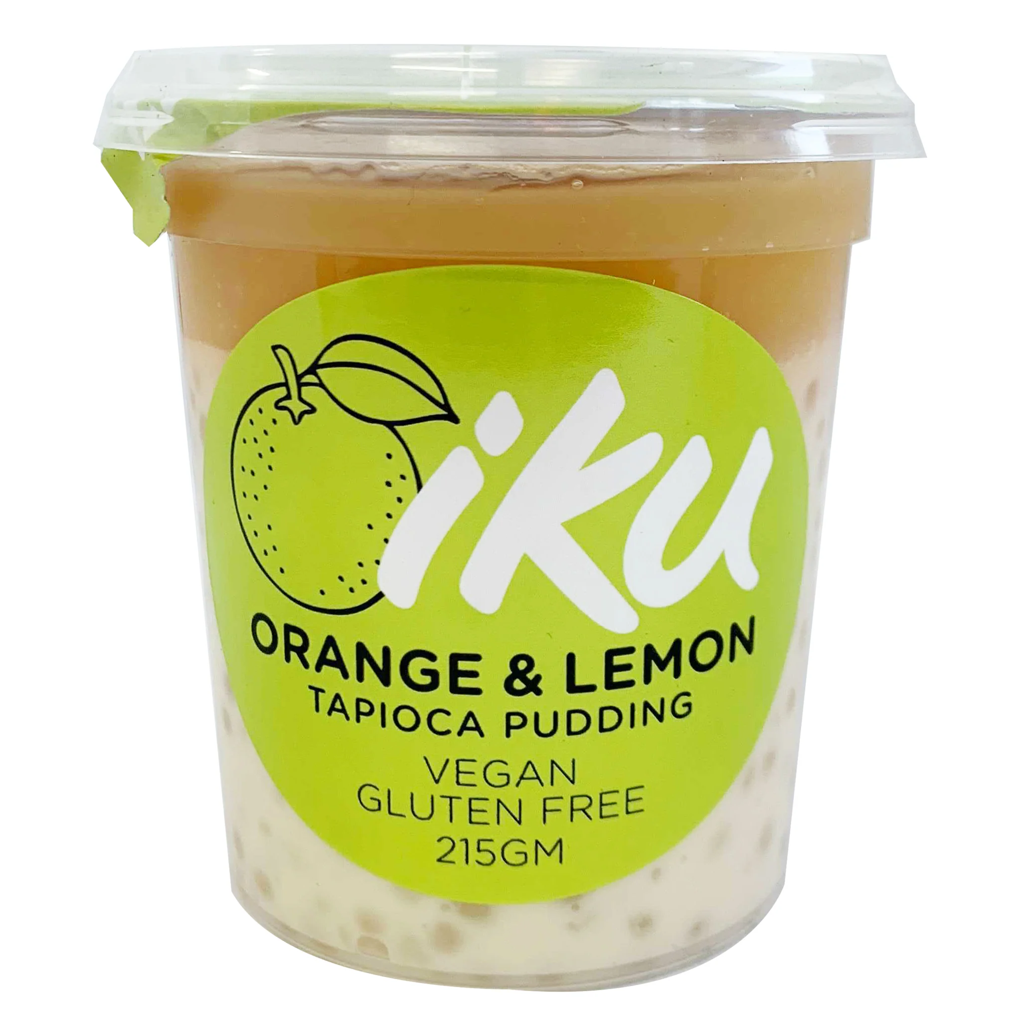 IKU Orange and Lemon Tapioca Pudding 215g