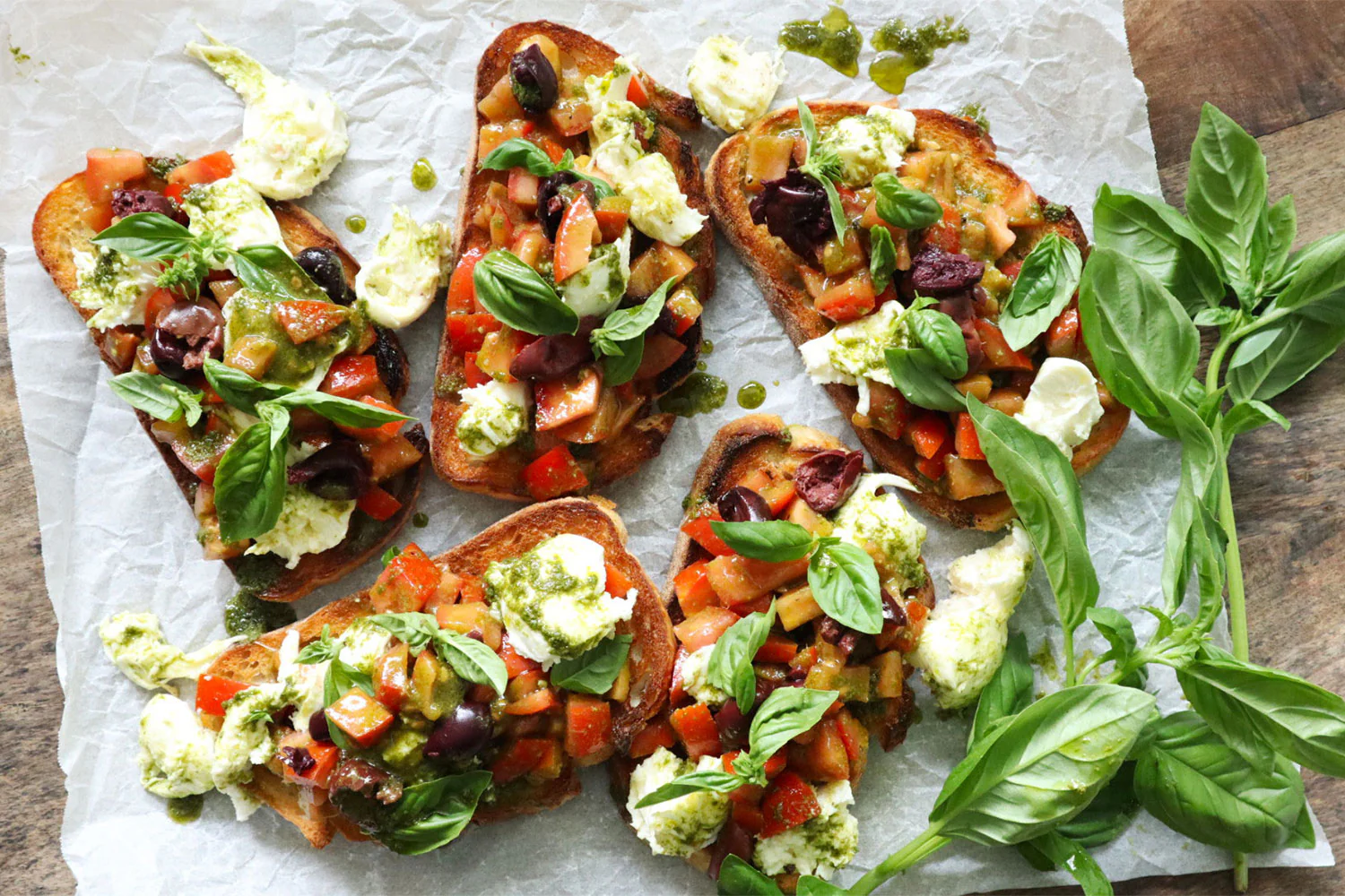 Imperfect Tomatoes and Black Olive Bruschetta - Image 2