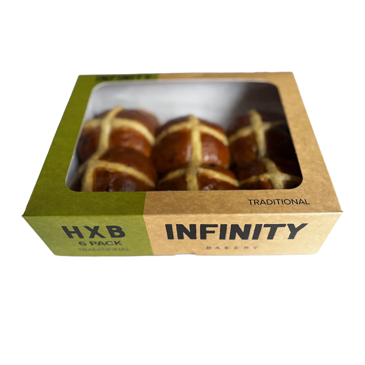 Infinity Bakery Hot Cross Buns 430g - Image 2