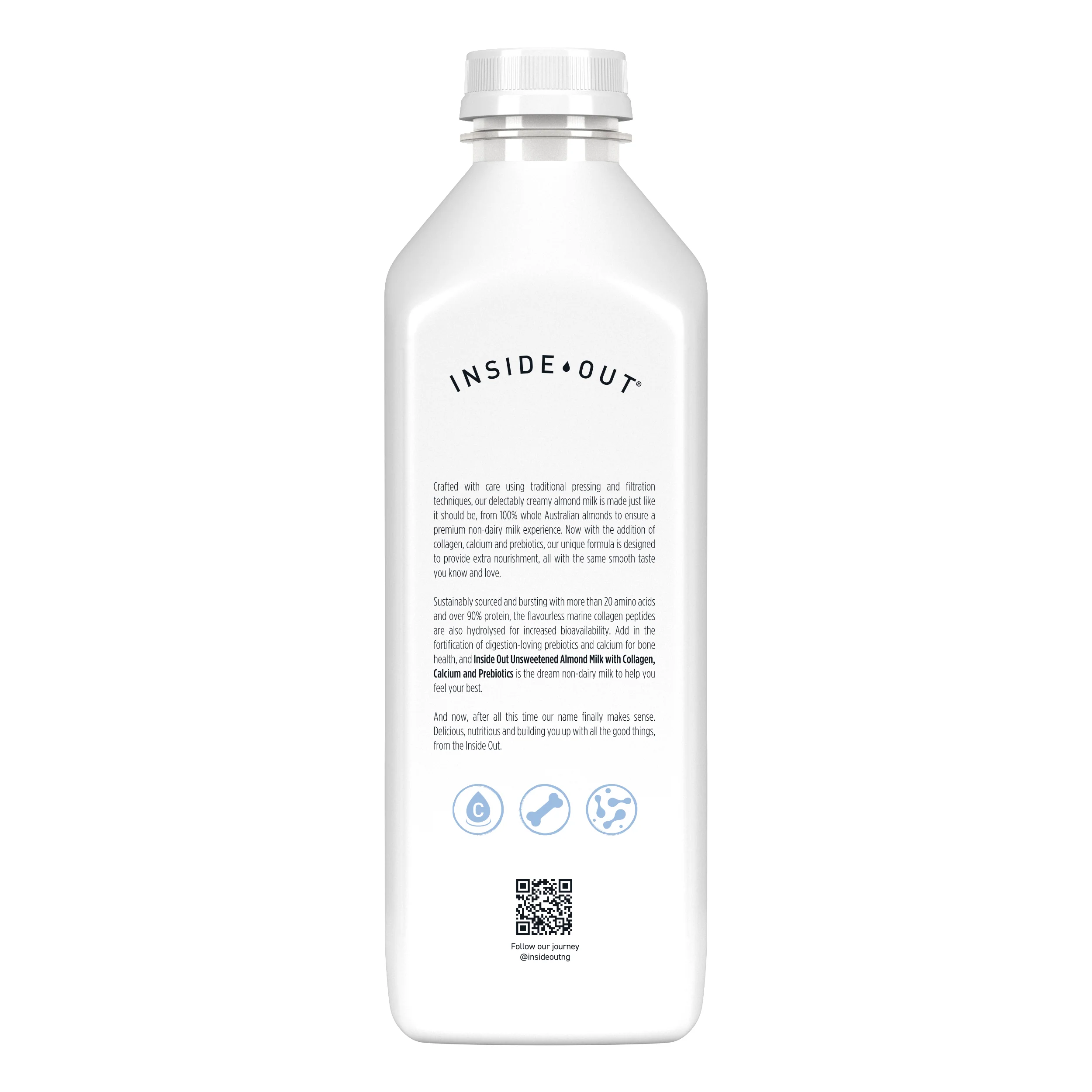 Inside Out Collagen Almond Milk 1L - Image 3