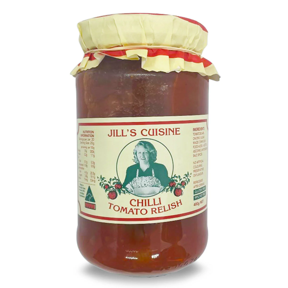 Jill's Cuisine Chilli Tomato Relish 400g