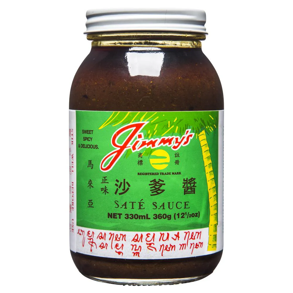Jimmys Satay Sauce 330ml