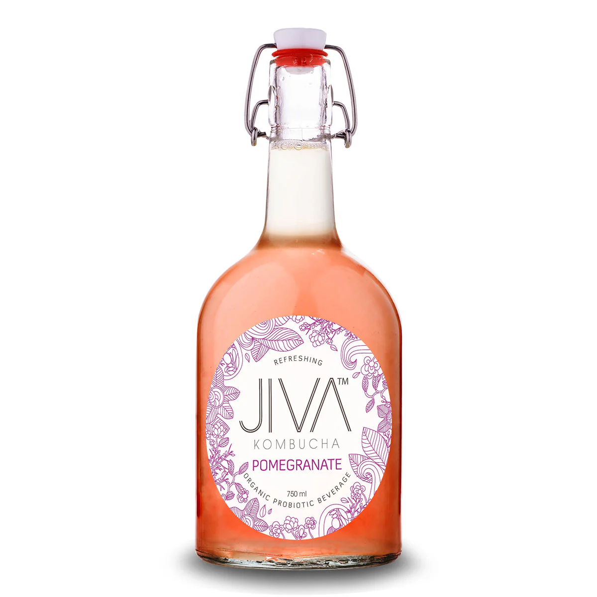 Jiva Kombucha Pomegranate 750ml