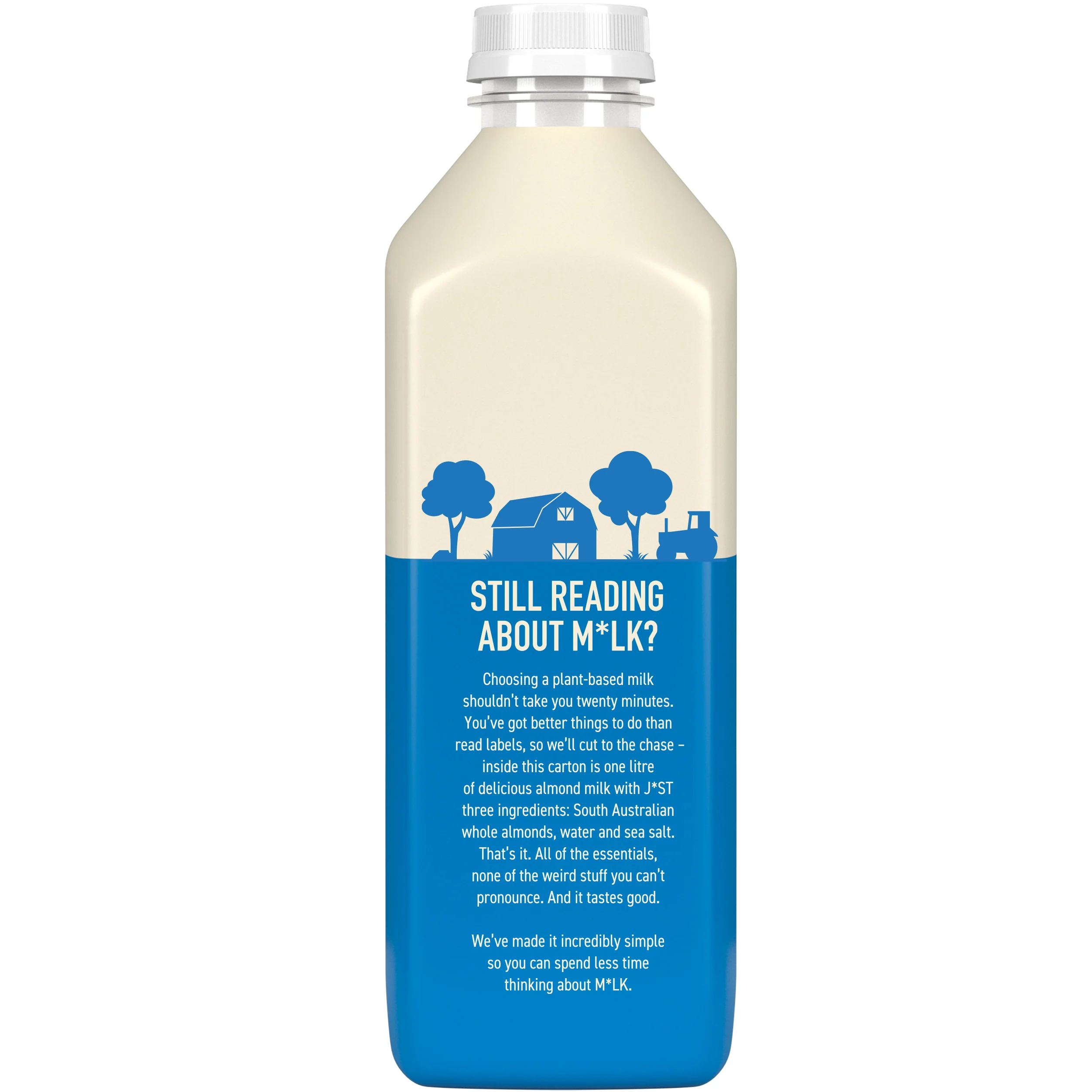 Just Milk Almond Milk 1L - Image 4
