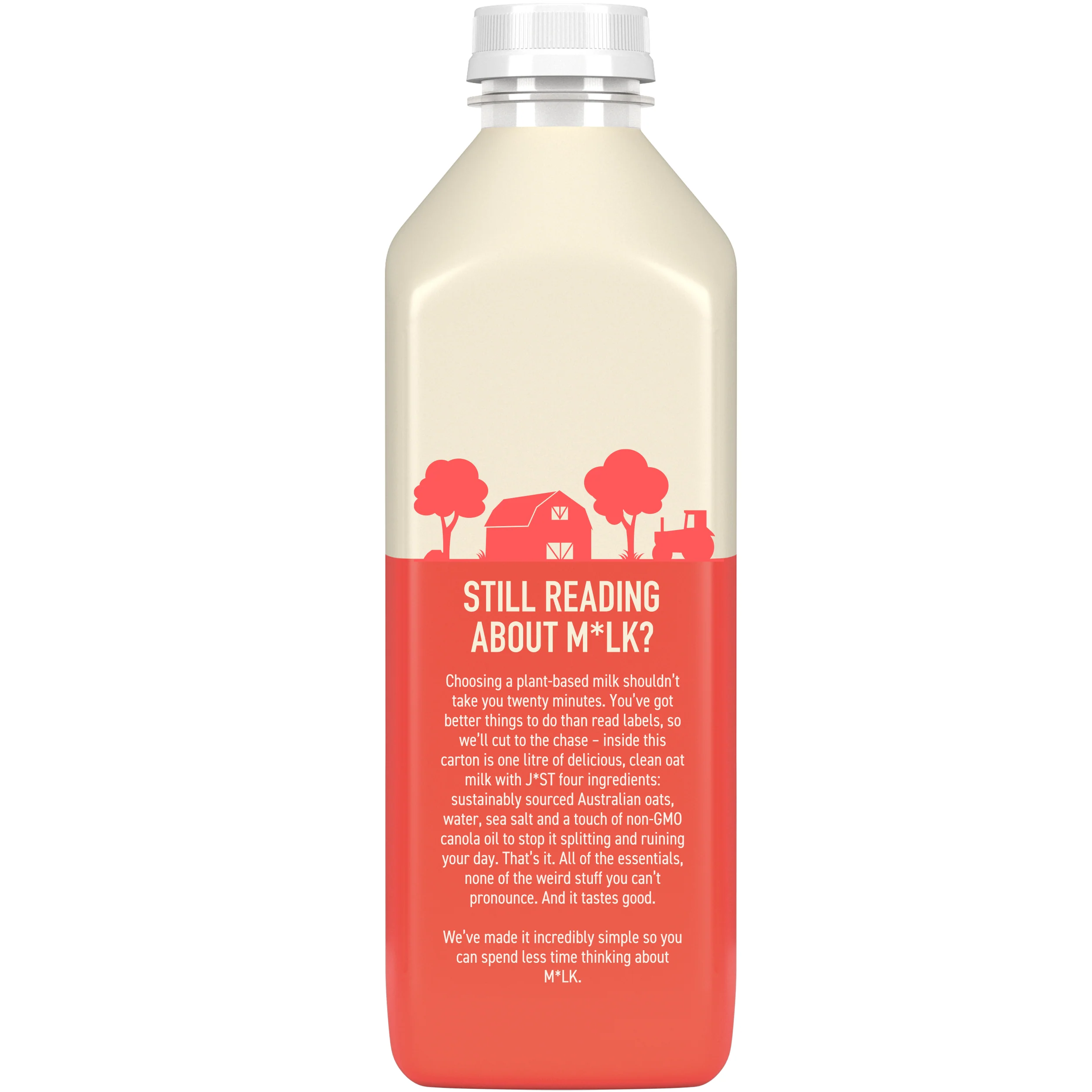 Just Milk Oat Milk 1L - Image 4
