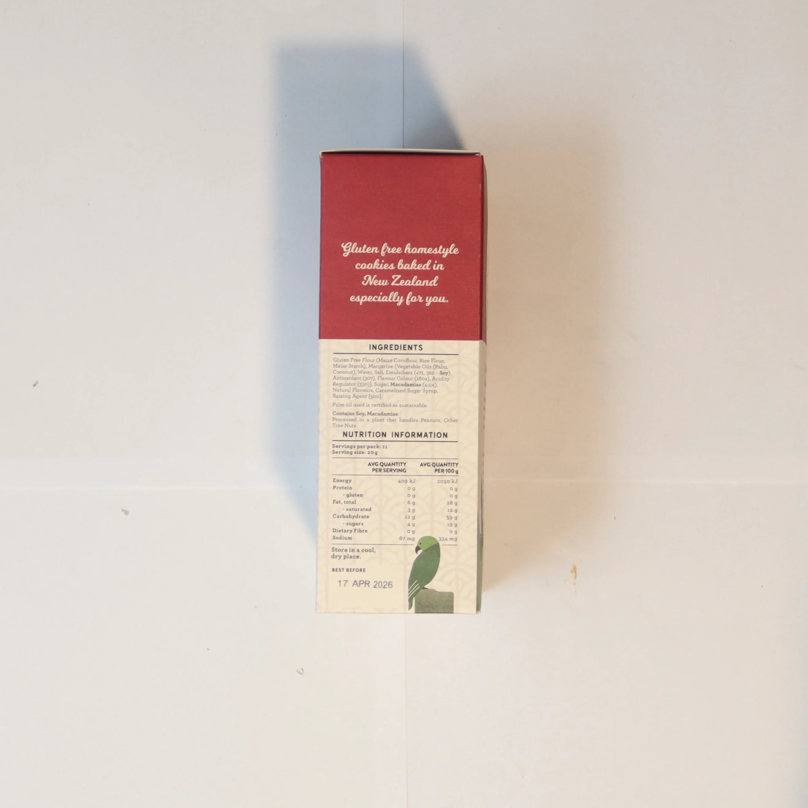 Kea Cookies Macadamia Gluten Free 250g - Image 2
