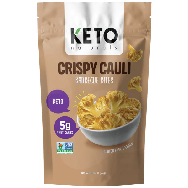 Keto Naturals Crispy Cauli Barbeque Bites 27g