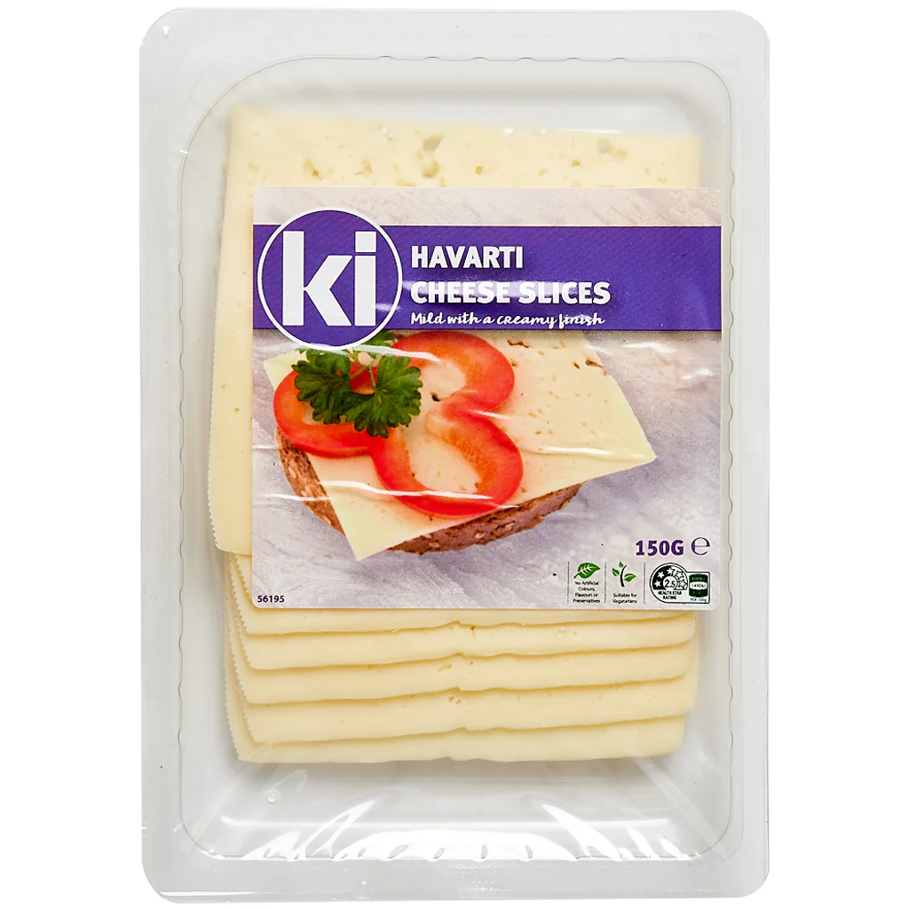 Ki Havarti Cheese Slices 150g