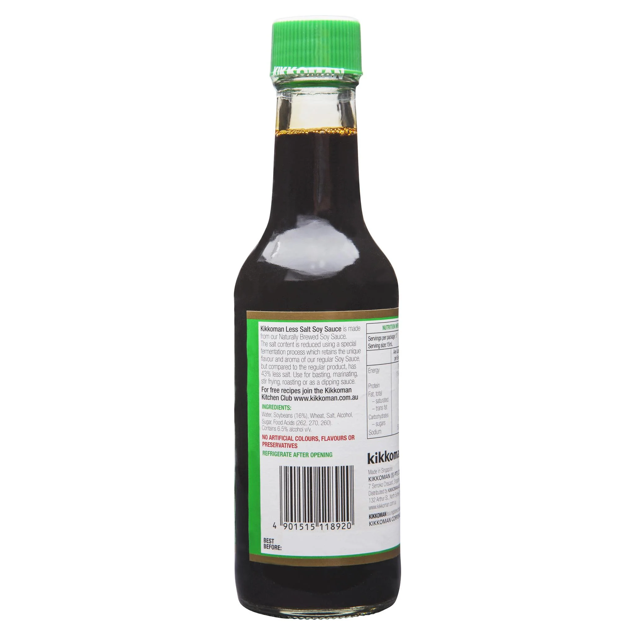 Kikkoman Less Salt Soy Sauce 250ml - Image 2