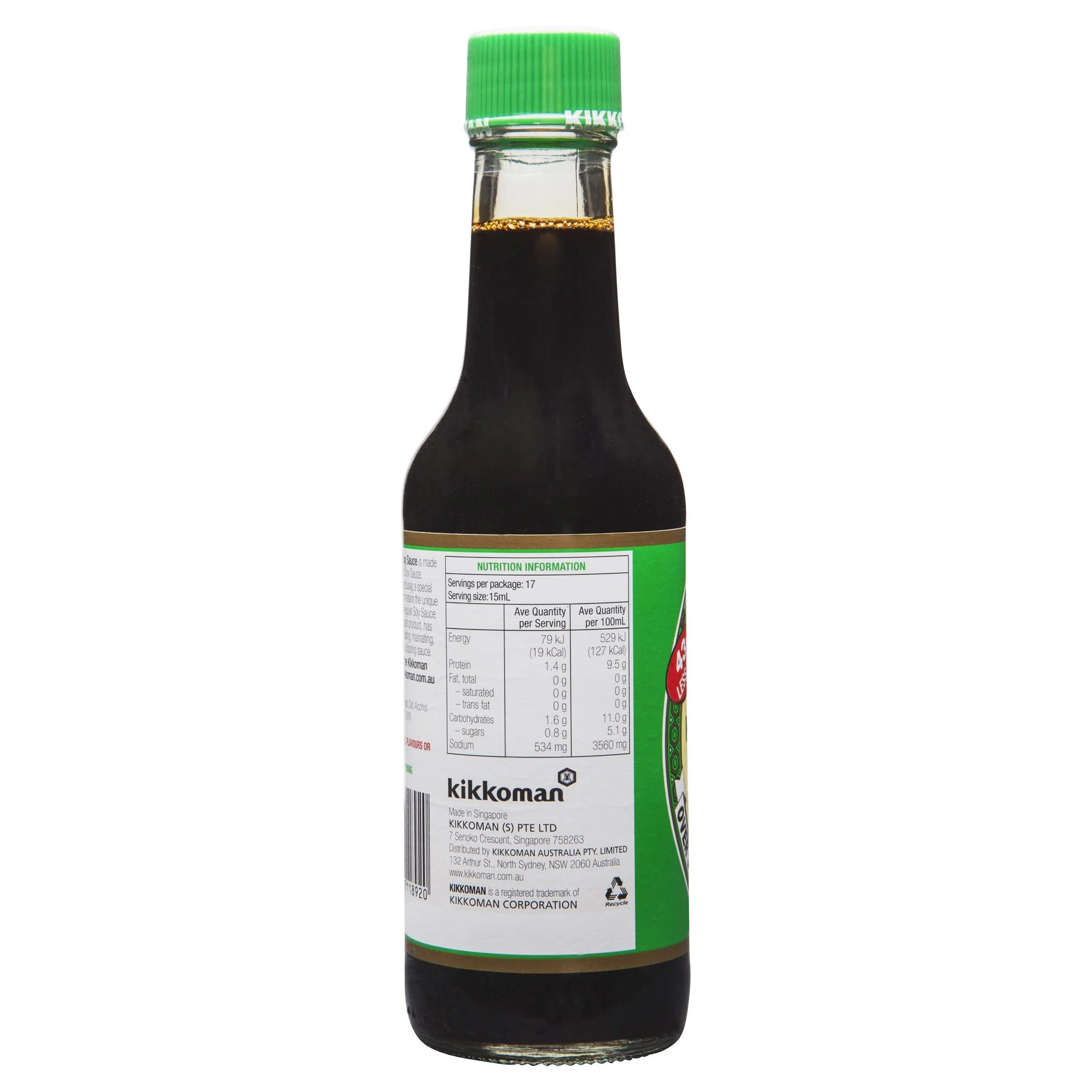 Kikkoman Less Salt Soy Sauce 250ml - Image 3