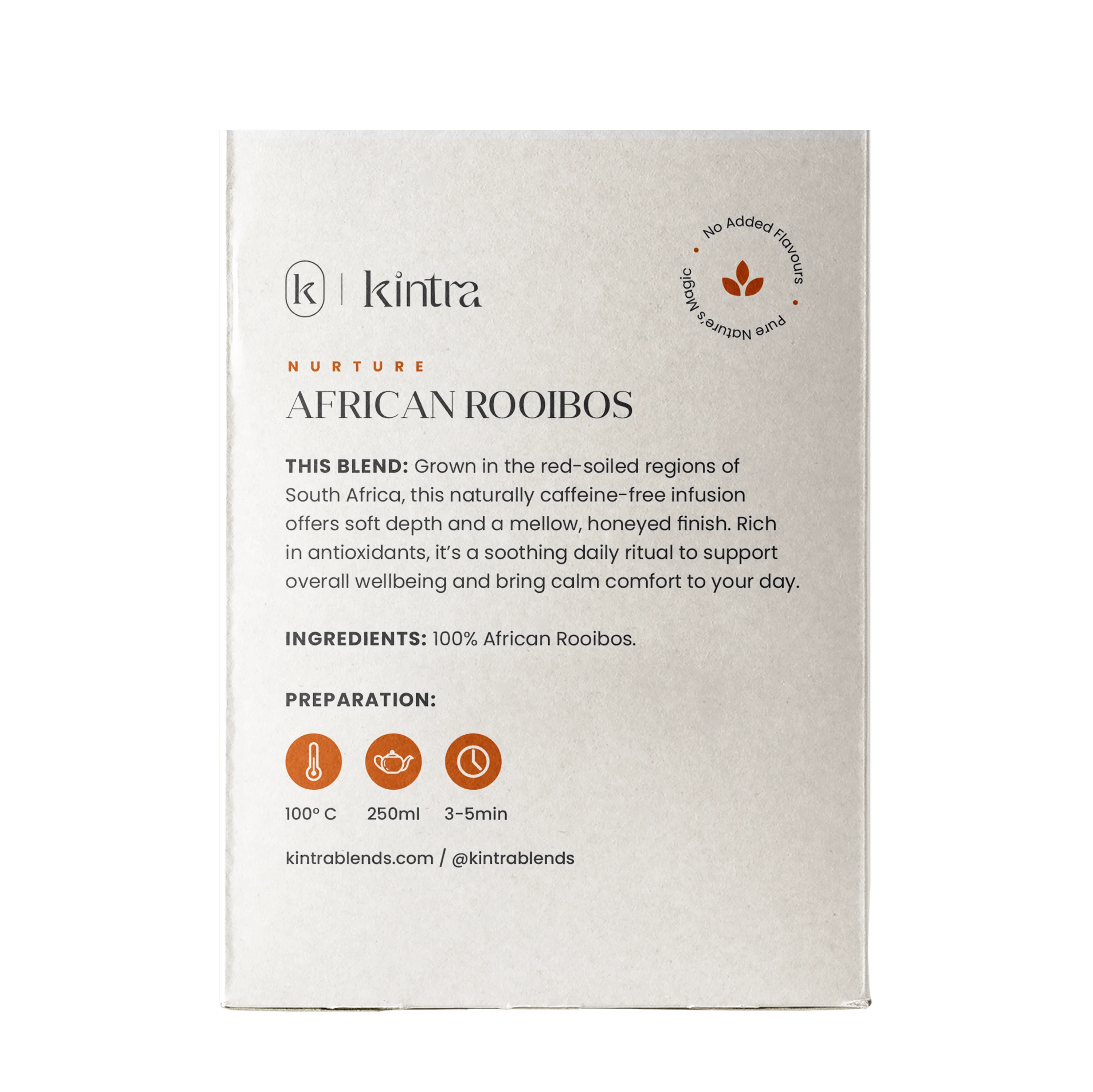Kintra Foods Rooibos African Teabags x32 80g - Image 2