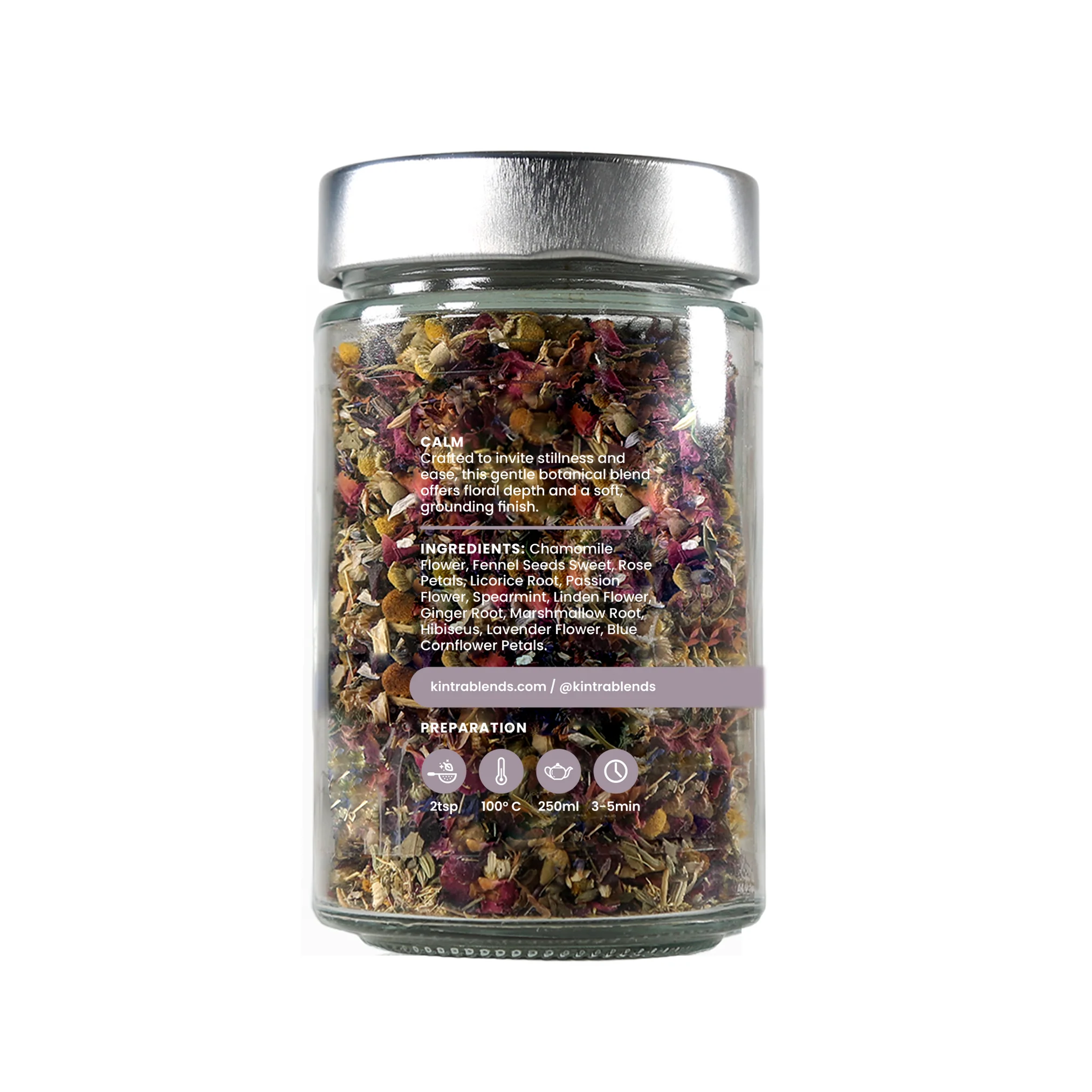 Kintra Foods Calm and Relax Loose Leaf Tea 60g - Image 2