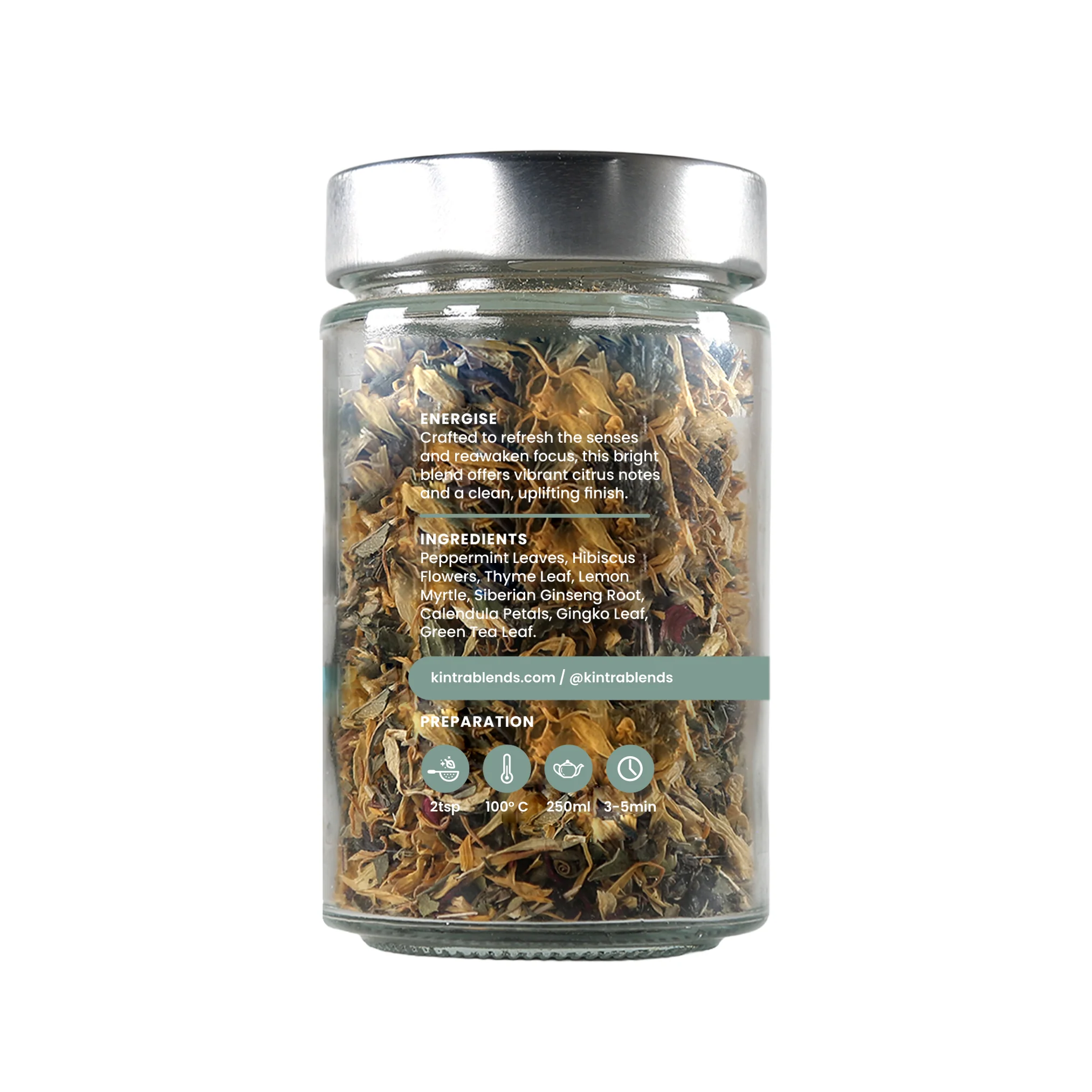 Kintra Foods Energise Loose Leaf Tea 50g - Image 2