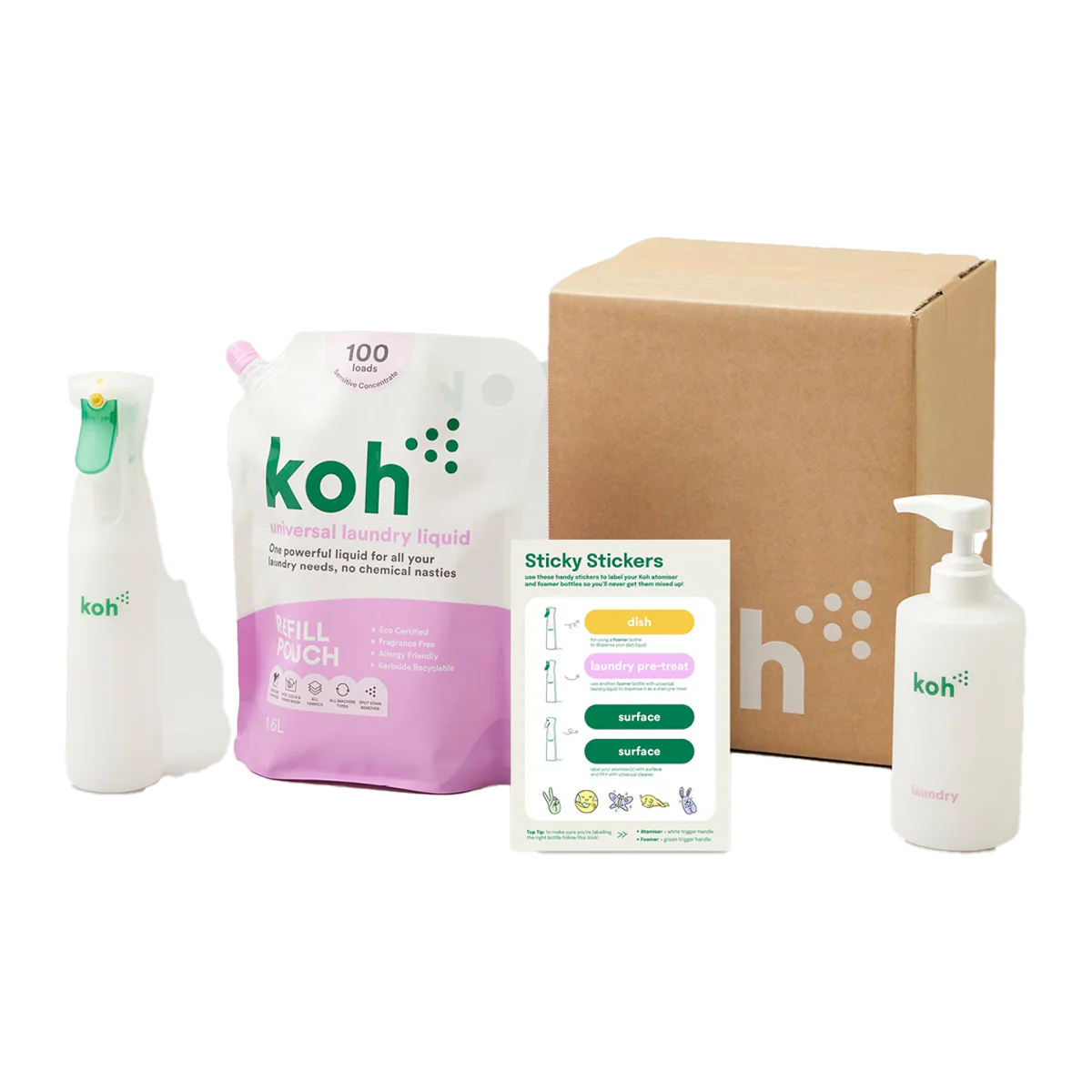 Koh Laundry Starter Kit