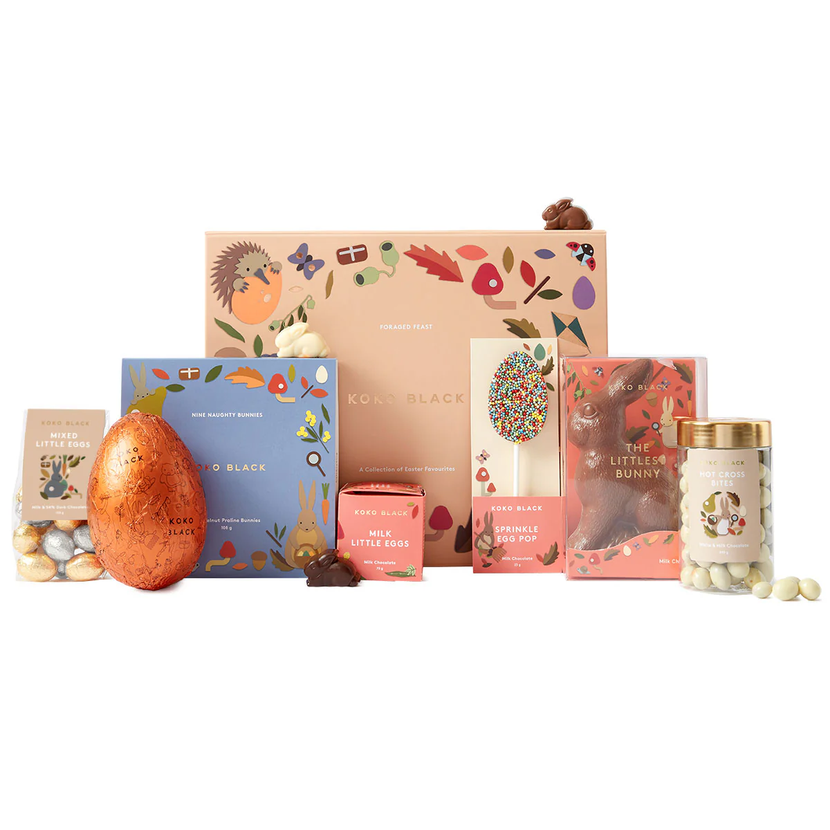 Koko Black Foraged Feast Easter Bundle 726g