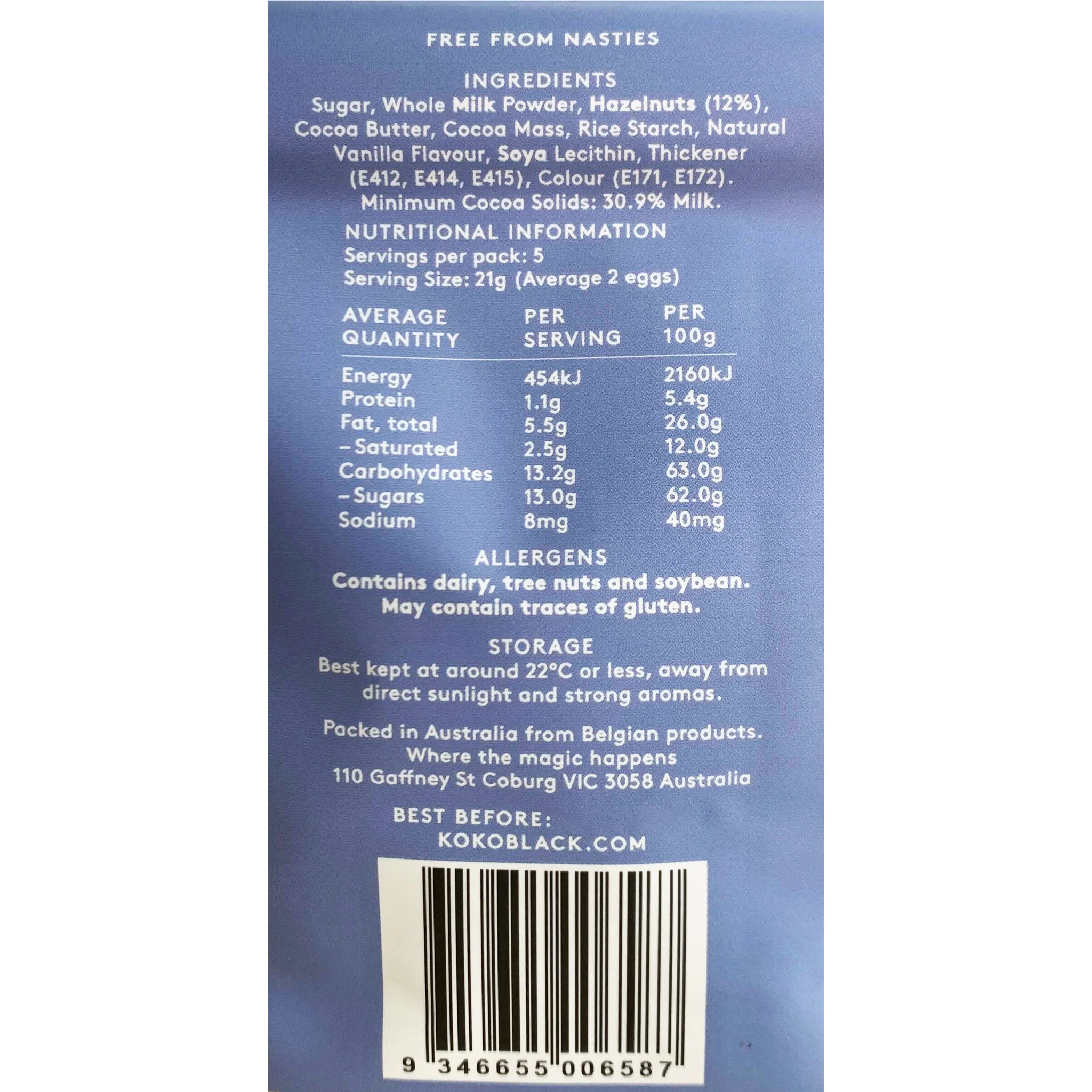Koko Black Praline Little Eggs 105g - Image 2