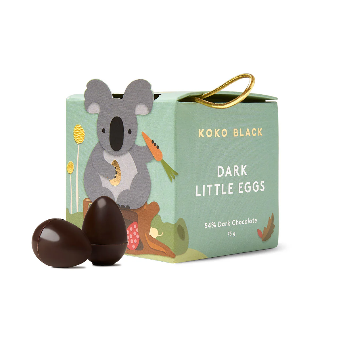 Koko Black Little Eggs Cube Dark Chocolate 75g