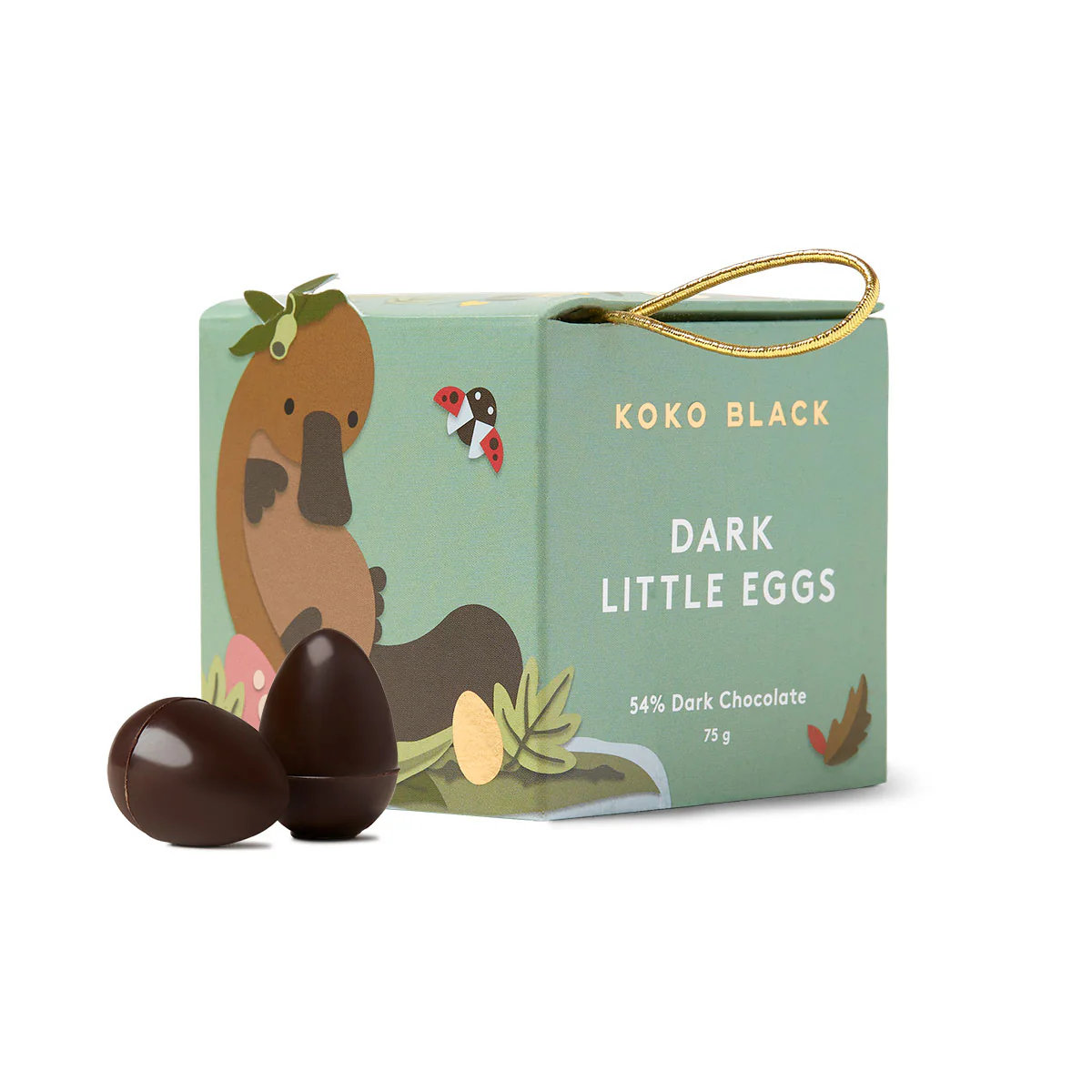 Koko Black Little Eggs Cube Dark Chocolate 75g - Image 2