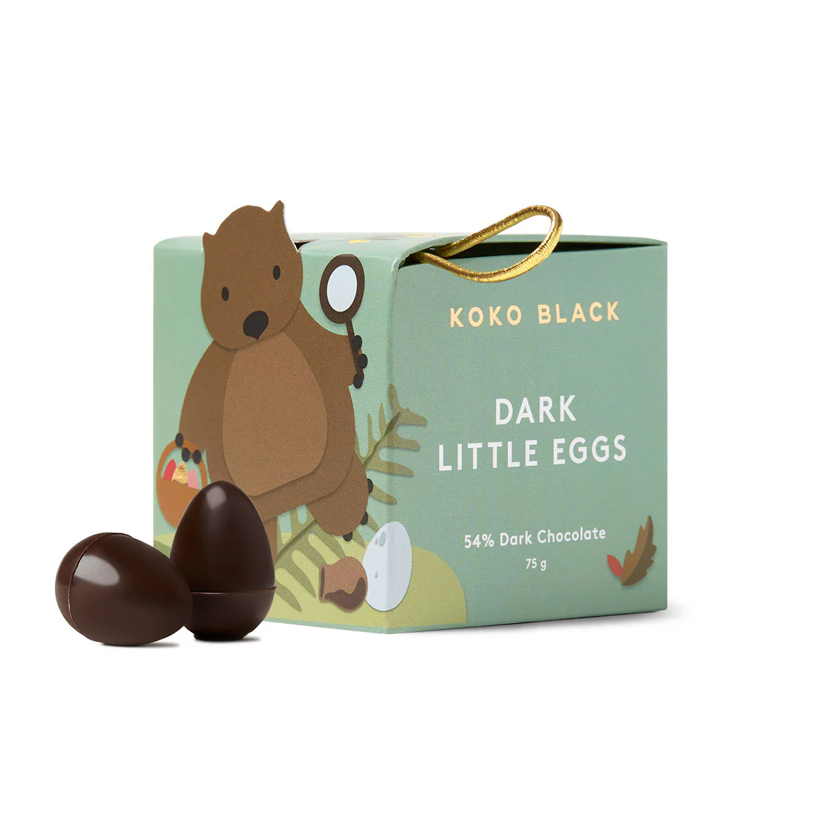 Koko Black Little Eggs Cube Dark Chocolate 75g - Image 3