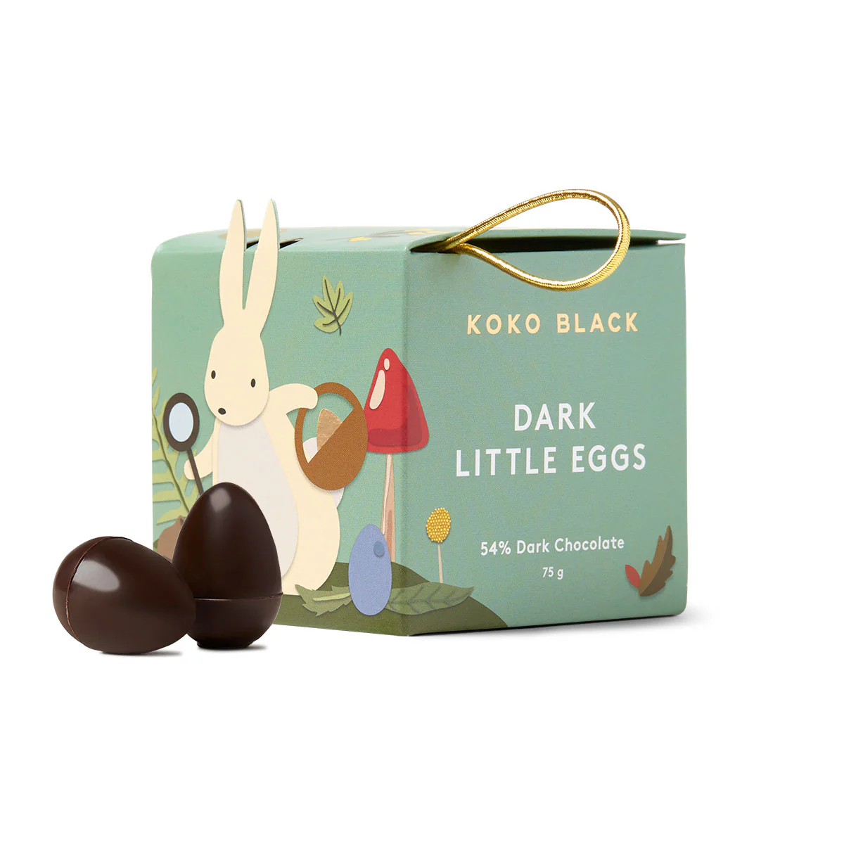 Koko Black Little Eggs Cube Dark Chocolate 75g - Image 4