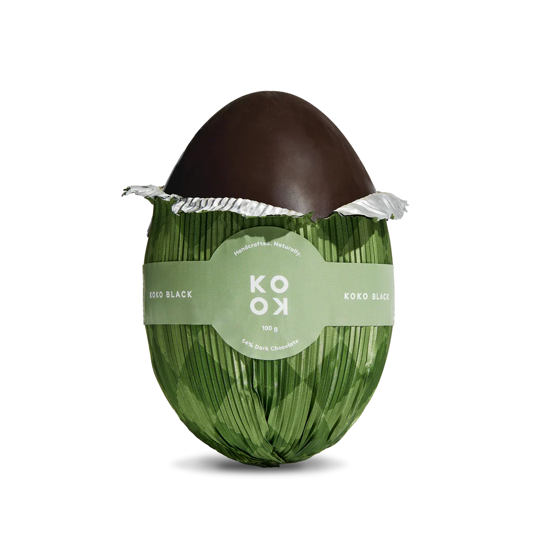 Koko Black Medium Dark Chocolate Egg 100g - Image 2