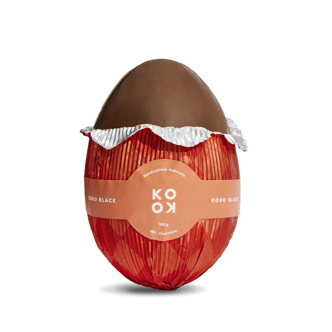 Koko Black Medium Milk Chocolate Egg 100g - Image 2