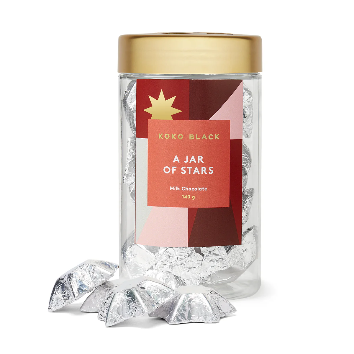 Koko Black Milk Chocolate A Jar of Stars 140g