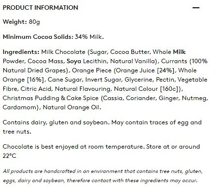 Koko Black Milk Chocolate Classic Christmas Pudding 80g - Image 3