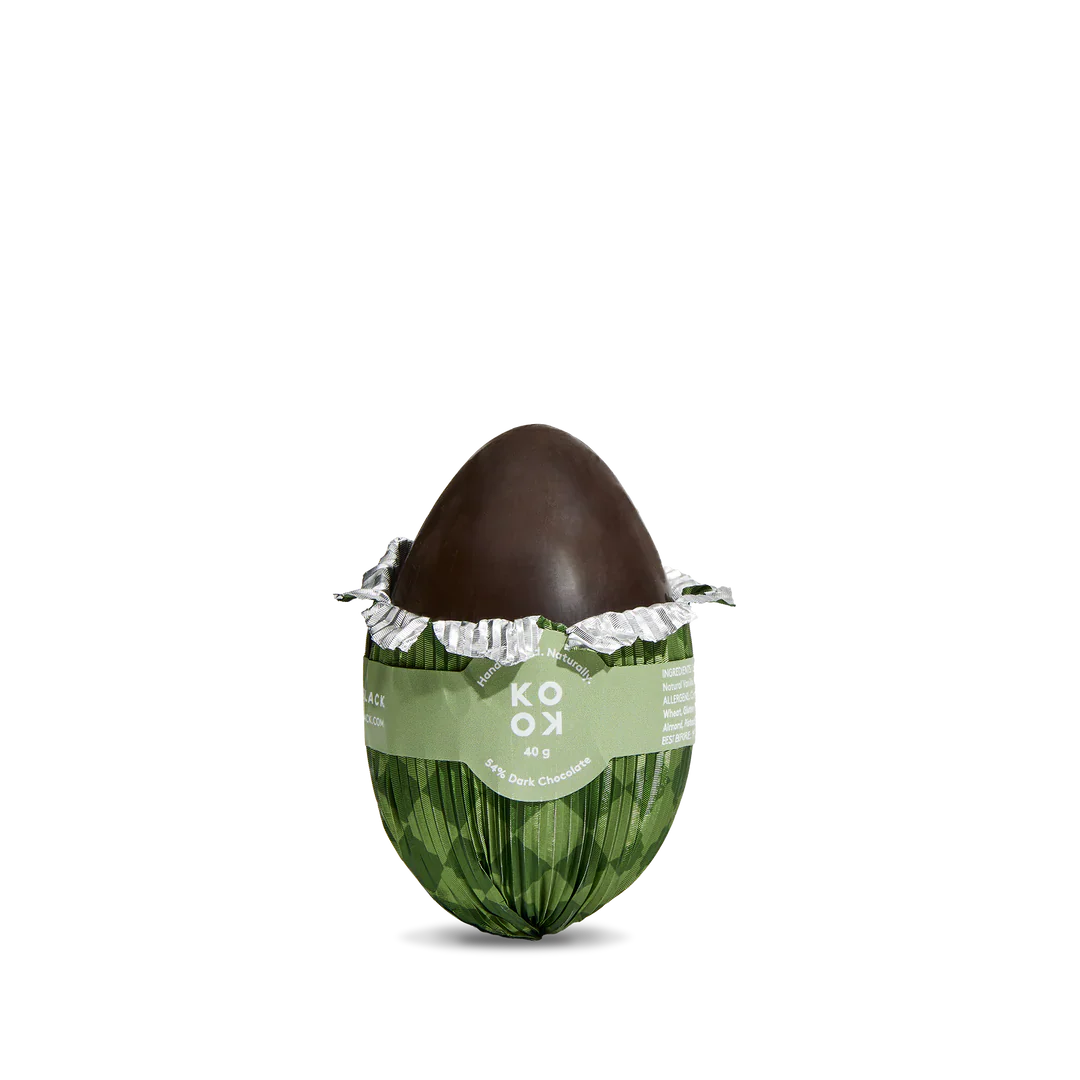Koko Black Small Dark Chocolate Egg 40g - Image 2