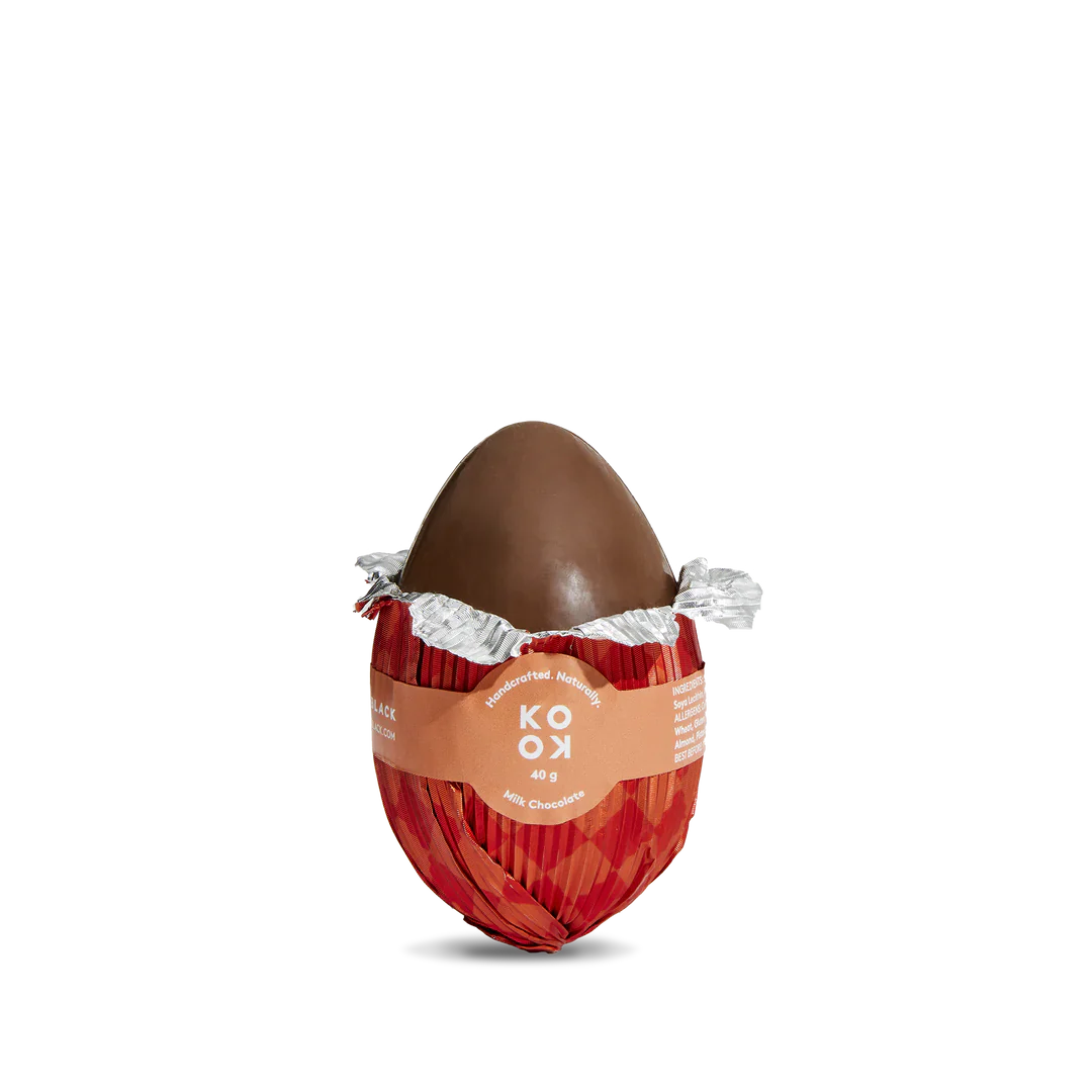 Koko Black Small Milk Chocolate Egg 40g - Image 2