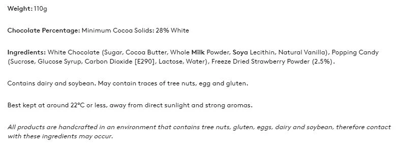 Koko Black Strawberries and Cream White Chocolate Eggs 110g - Image 3