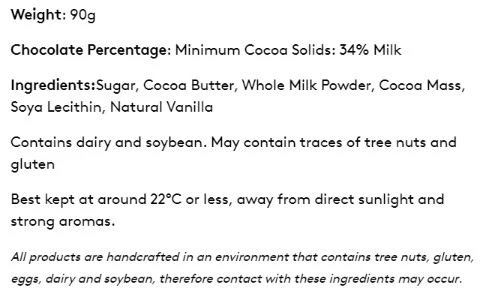 Koko Black The Littlest Bunny Milk Chocolate 90g - Image 3